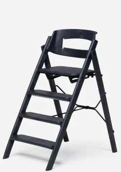 Hochstuhl 'Klapp' Recycelter Kunststoff Charcoal Black