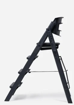 Hochstuhl 'Klapp' Recycelter Kunststoff Charcoal Black