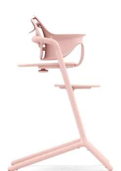 Hochstuhl 'Lemo' 3-in-1 Set Pearl Pink / Light Pink