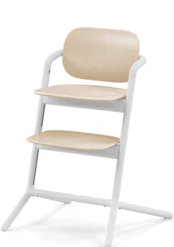 Hochstuhl 'Lemo' 3-in-1 Set Sand White / White