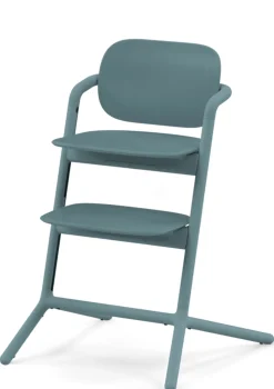 Hochstuhl 'Lemo' 3-in-1 Set Stone Blue / Mid Blue