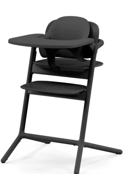 Hochstuhl 'Lemo' 4-in-1 Set Stunning Black / Black