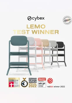 Hochstuhl 'Lemo' 4-in-1 Set Stunning Black / Black