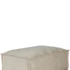 Hocker 'Linen Ottoman' Beige