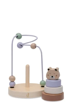 Holz Motorikschleife 'Jungle Jambo' Cheetah