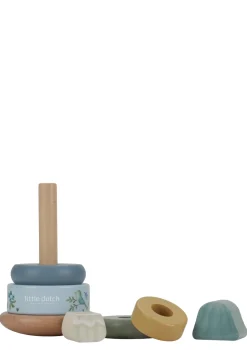 Holz Stapelturm mit Ringen 'Forest Friends'