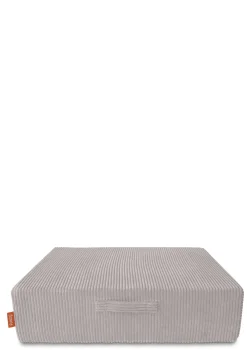 Hüpfpolster Cord Koala Grau