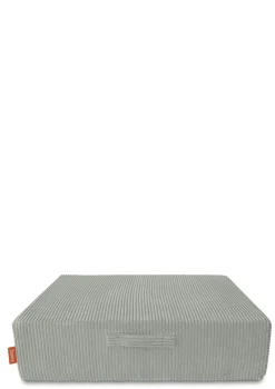 Hüpfpolster Cord Salbei Grün