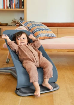 3-in-1 Babywippe 'Evolve' Knit Oxford Blue