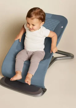 3-in-1 Babywippe 'Evolve' Knit Oxford Blue