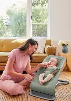 3-in-1 Babywippe 'Evolve' Mesh sage green