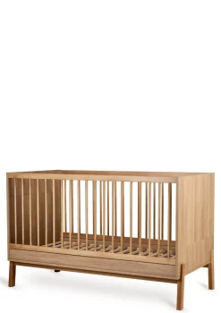 2-in-1 Bett 'Ashi' Honey Ash 140 x 70 cm