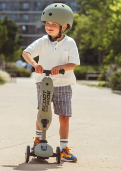 2in1 Kickboard 'Highway Kick 1' olive