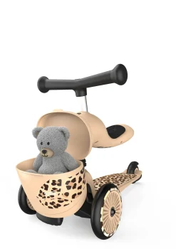 2in1 Kickboard 'Highway Kick 1 Lifestyle' Leopard