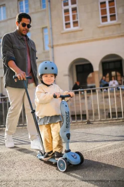 2in1 Kickboard 'Highwaykick 1 Push & Go' steel