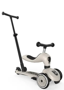 2in1 Kickboard 'Highwaykick 1 Push & Go' ash