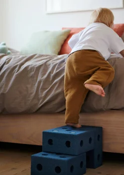 3-in-1 Lauflernwagen Deep Blue / Sky Blue