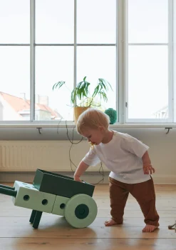 3-in-1 Lauflernwagen Ocean Mint / Forest Green