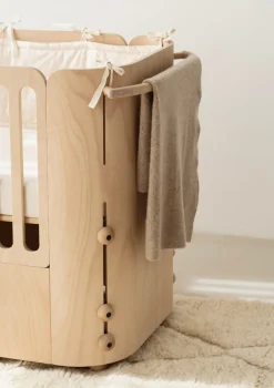 4-in-1 mitwachsendes Babybett 112-148 x 60 cm