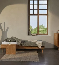 Jugendbett 'Hai No Ki' Natural Ash 200 x 90 cm