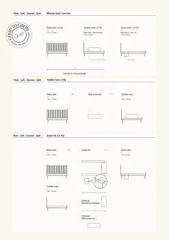 Junior Erweiterungsset 'Flow' Honey Ash