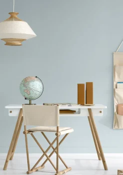 Junior Schreibtisch 'Camp' höhenverstellbar Weiß/Eiche