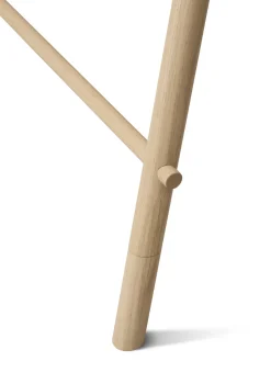 Junior Schreibtisch 'Camp' höhenverstellbar Weiß/Eiche