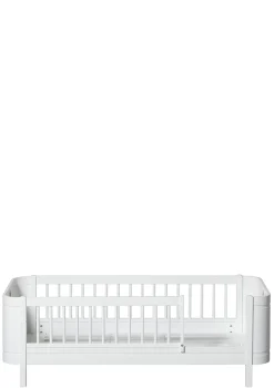 Juniorbett 'Wood Mini+' weiß 162 x 68 cm