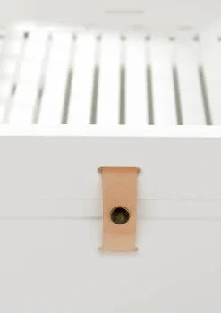 Juniorbett 'Wood Mini+' weiß / Eiche 162 x 68 cm