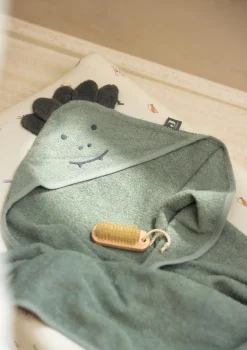 Kapuzenhandtuch 'Jungle Jambo' Ash Green 75 x 75 cm