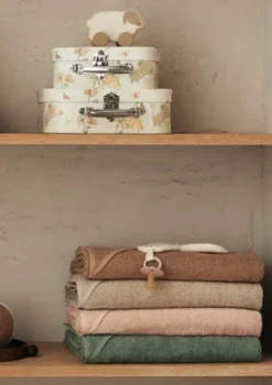 Kapuzenhandtuch Nougat 100 x 100 cm