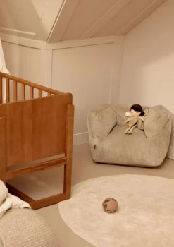 Kindersessel Cord Olive Green