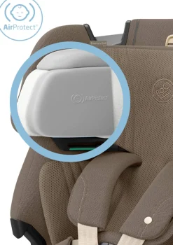 Kindersitz 'Emerald 360 Pro' Authentic Truffle