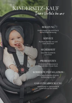 Kindersitz 'iZi Turn B i-Size' Metallic Mélange