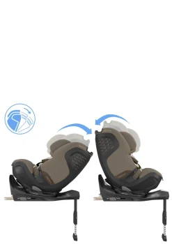 Kindersitz 'Pearl XL Slide Pro' Authentic Truffle