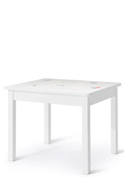 Kindertisch weiß handbemalt