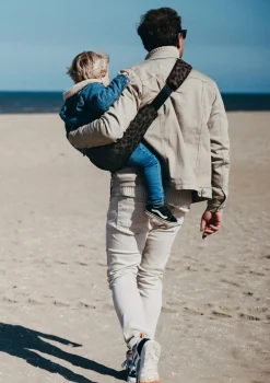 Kindertrage Brown Leopard