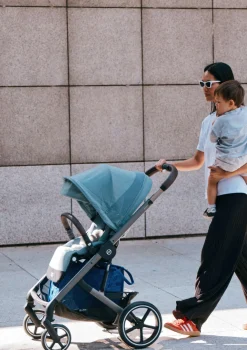 Kinderwagen 'Balios S LUX' Silver / Stone Grey