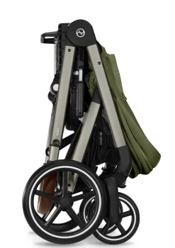 Kinderwagen 'Balios S LUX' Taupe / Moss Green