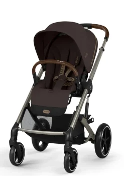 Kinderwagen 'Balios S LUX' Taupe / Chocolate Brown
