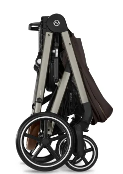 Kinderwagen 'Balios S LUX' Taupe / Chocolate Brown