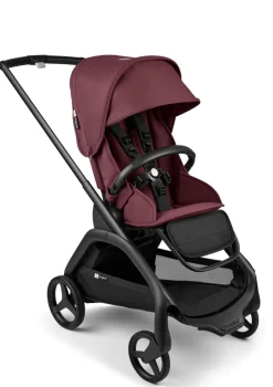 Kinderwagen 'Dragonfly' Schwarz / Dark Cherry