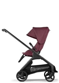 Kinderwagen 'Dragonfly' Schwarz / Dark Cherry