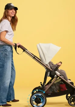 Kinderwagen 'e-Gazelle S' Black / Moon Black