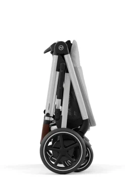 Kinderwagen 'e-Gazelle S' Silver / Stone Grey