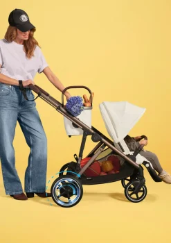 Kinderwagen 'e-Gazelle S' Taupe / Almond Beige