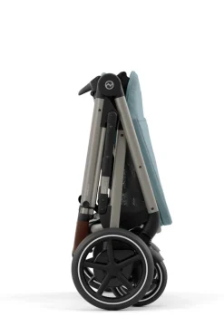 Kinderwagen 'e-Gazelle S' Taupe / Stormy Blue