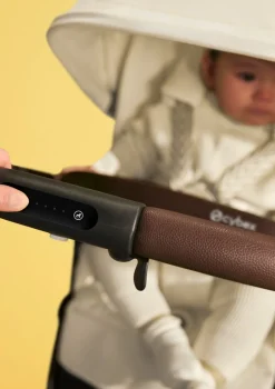 Kinderwagen 'e-Gazelle S' Taupe / Seashell Beige