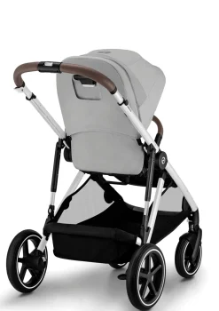 Kinderwagen 'Gazelle S' Silver / Lava Grey
