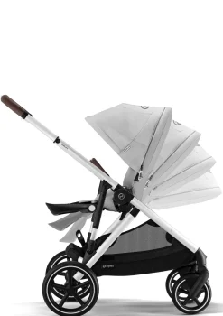 Kinderwagen 'Gazelle S' Silver / Lava Grey